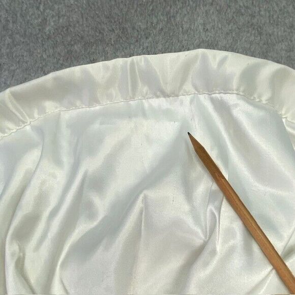 Bearington Baby Teddy Bear Plush Large Lovey Security Blanket White Embroidered - Picture 10 of 12